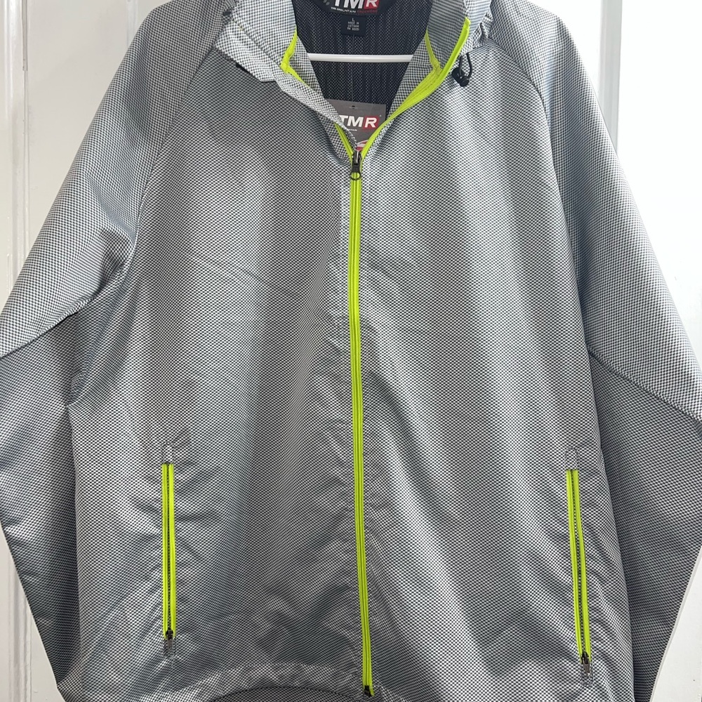 Tri-Mountain Racewear TMR Men’s Windbreaker Jacket | Size Large